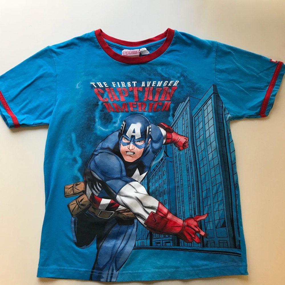 Marvel The First Avenger Captain America Shirt